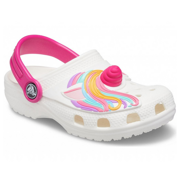 Сабо Crocs Fun Lab I AM Unicorn Kids' Clog White 24р (C7) 13,2-14,0см 1620214178 фото