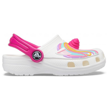 Сабо Crocs Fun Lab I AM Unicorn Kids' Clog White 25р (C8) 14,1-14,9см 1620214178 фото