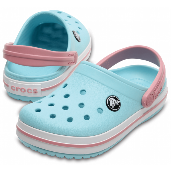 Сабо Crocs Crocband Kids' Clog Ice Blue/Melon 25р (C8) 14,1-14,9см 1589455263 фото