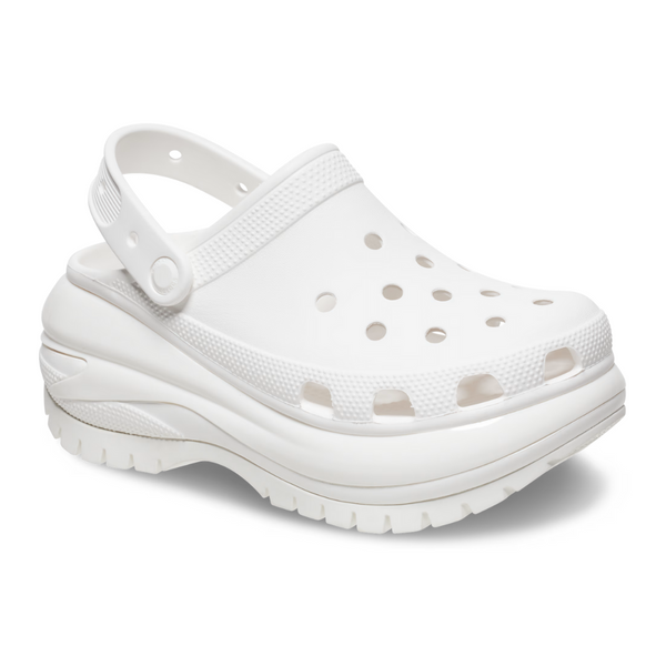 Сабо на высокой платформе Crocs Classic Mega Crush White 36р (M4/W6) 22,5&ndash;23см 1683737259 фото