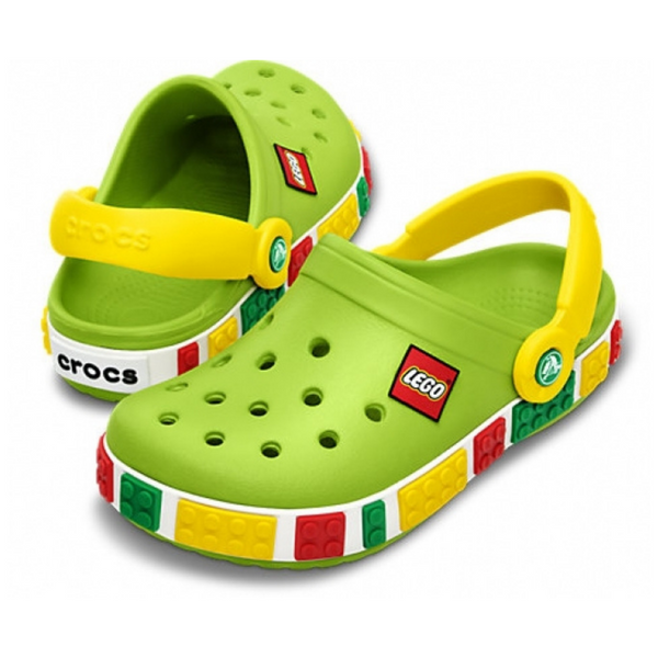 Сабо Crocs LEGO Kids' Clog Green 25-26р (C8/C9) 15,3-16,1см 1589452937 фото