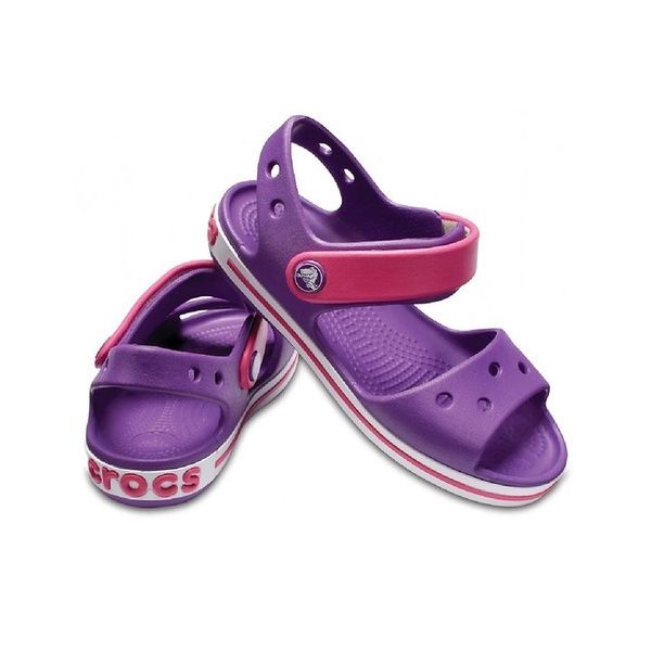 Дитячі сандалі Crocs Crocband Sandal Kids Amethyst 24р (C7) 13,2-14,0см 843-26 фото