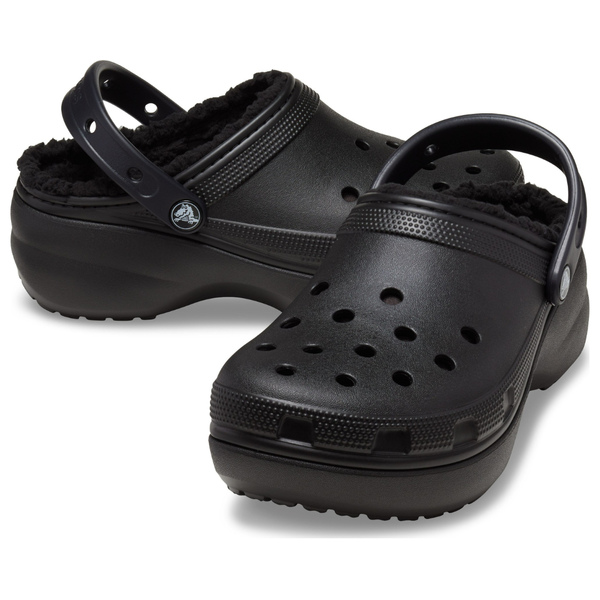 Зимние сабо Crocs Classic Platform Lined Clog Black 36р (M4/W6) 22,5&ndash;23см 1007-42 фото