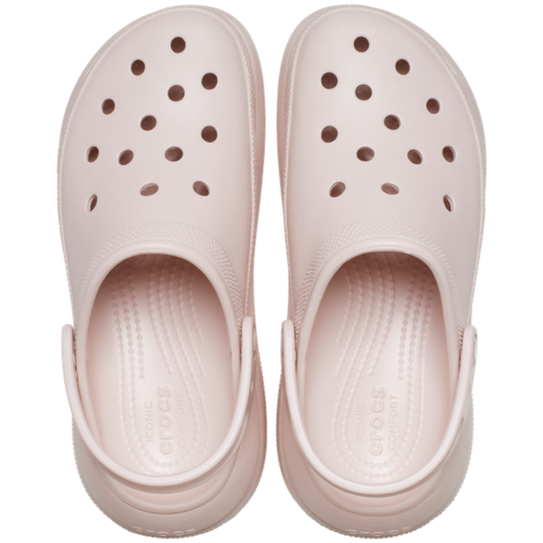 Сабо на високій платформі Crocs Classic Crush Clog Shimmer Pink 36р (M4/W6) 22,5&ndash;23см 783-42 фото