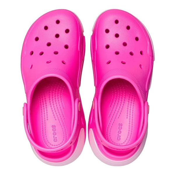 Сабо на високій платформі Crocs Classic Bubble Crush Clog Pink 36р (M4/W6) 22,5&ndash;23см 724-37 фото
