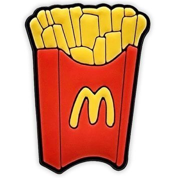 Jibbitz McDonald's Fries | Джибітс Картопля фрі №303 303 фото