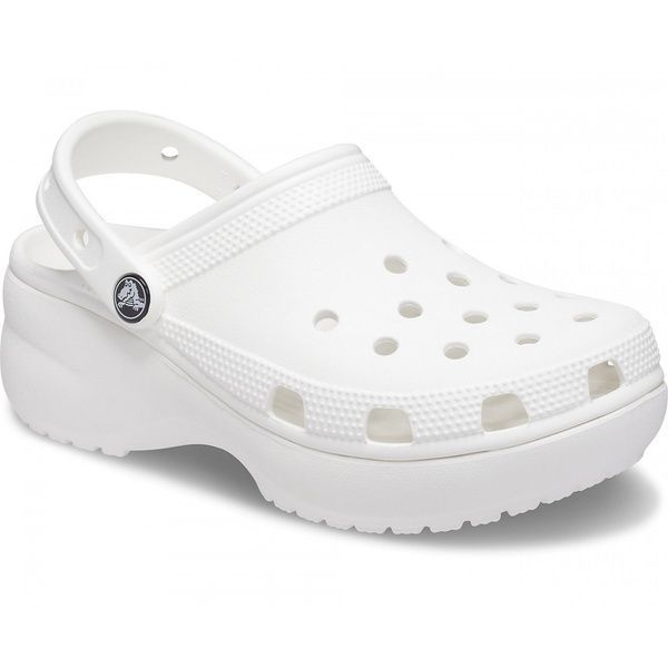 Сабо на високій платформі Crocs Classic Platform Clog White 36р (M4/W6) 22,5&ndash;23см 1008-42 фото