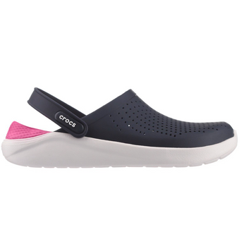 Сабо Crocs LiteRide Clog Navy/Pink 36р (M4/W6) 22,5&ndash;23см 1611083045 фото