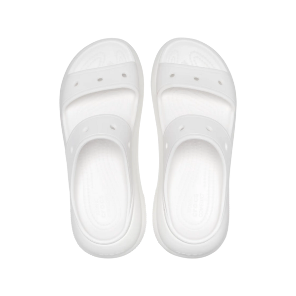 Сандалі на високій платформі Crocs Classic Crush Sandal White 38р (M6/W8) 24,3&ndash;24,8см P3-21169 фото