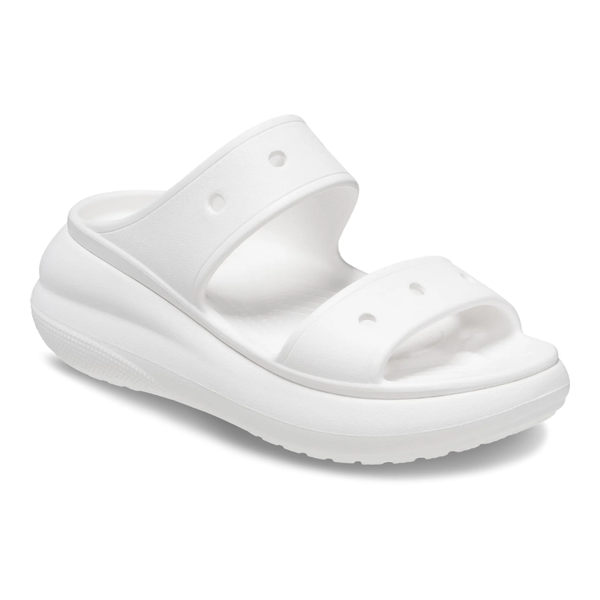 Сандалі на високій платформі Crocs Classic Crush Sandal White 38р (M6/W8) 24,3&ndash;24,8см P3-21169 фото