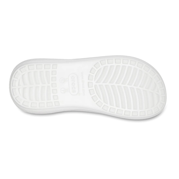 Сандалі на високій платформі Crocs Classic Crush Sandal White 38р (M6/W8) 24,3&ndash;24,8см P3-21169 фото
