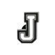 JIBBITZ Літера J Світиться в темряві № 1177 JIB1177 фото 1