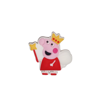 JIBBITZ Peppa Pig Свинка Пеппа з короною № 1078 JIB1078 фото