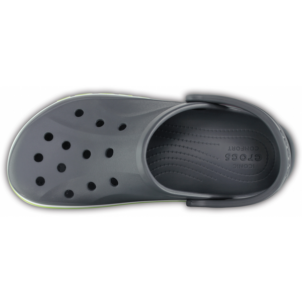 Сабо Crocs Bayaband Clog Charcoal/Volt Green 36р (M4/W6) 22,5&ndash;23см 1589313380 фото