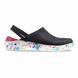 Сабо Crocs LiteRide Clog Клякси Black/white 36р (M4/W6) 22,5&ndash;23см WOWS-D110 фото 1