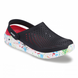 Сабо Crocs LiteRide Clog Клякси Black/white 36р (M4/W6) 22,5&ndash;23см WOWS-D110 фото 2