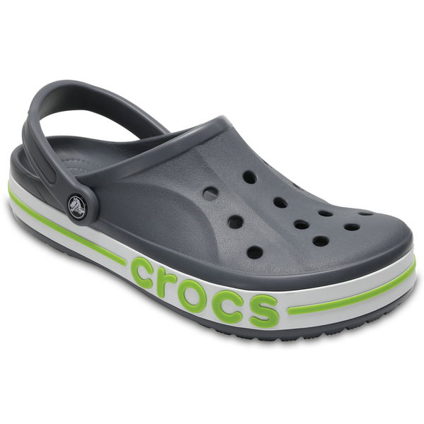 Сабо Crocs Bayaband Clog Charcoal/Volt Green 38р (M6/W8) 24,3&ndash;24,8см 1589313380 фото
