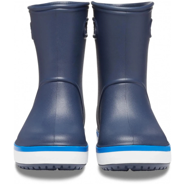 Детские резиновые сапоги Crocs Crocband Rain Boot kids Navy/Bright Cobalt 24р (C7) 13,2-14,0см 840-26 фото