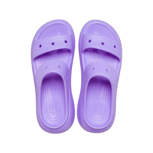 Сандалі на високій платформі Crocs Classic Crush Sandal Violet 39р (M7/W9) 25&ndash;25,5 см P3-21178 фото