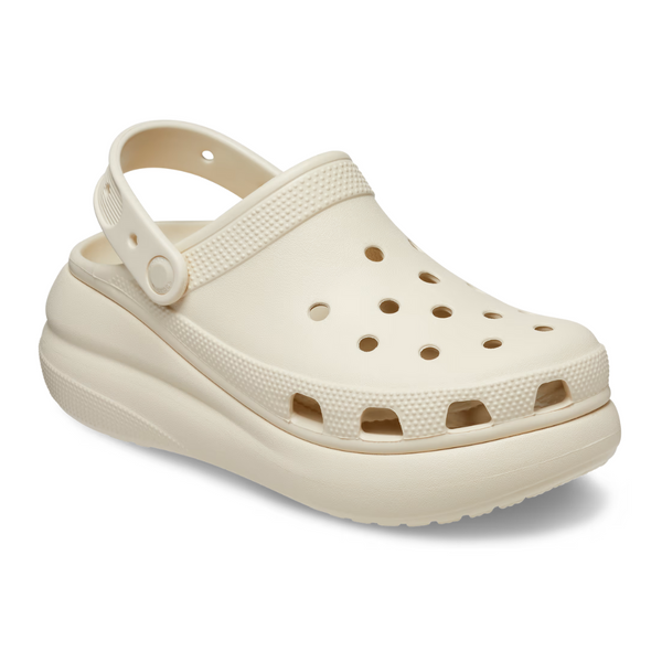 Сабо на високій платформі Crocs Classic Crush Clog Bone 36р (M4/W6) 22,5&ndash;23см 1667554286 фото
