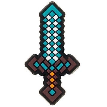 Jibbitz Diamond Sword | Джибітс Діамантовий меч №266 266 фото