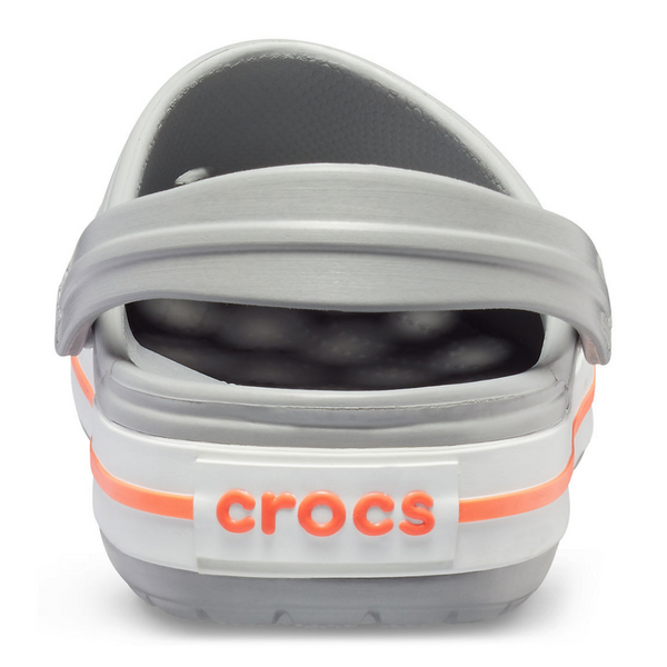 Сабо Crocs Crocband Clog Light Grey/Bright Coral 36р (M4/W6) 22,5&ndash;23см 1592734989 фото