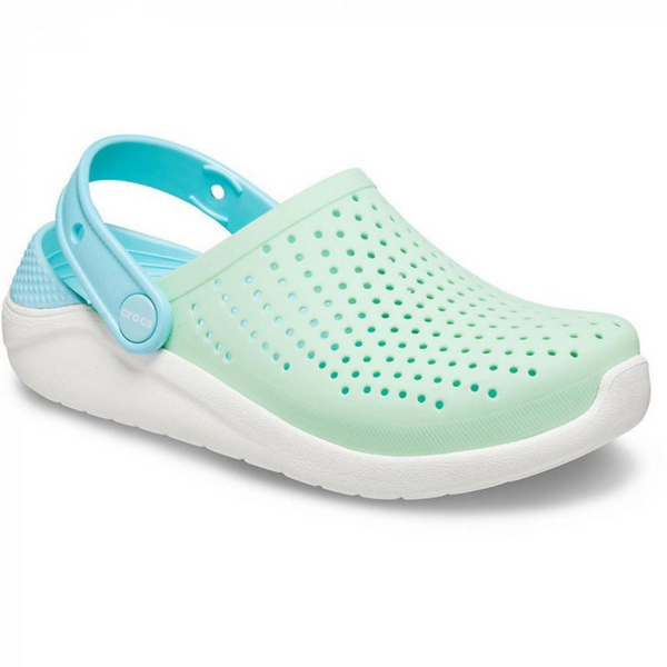 Сабо Crocs LiteRide Kids' Clog Neo mint/Almost white 24р (C7) 13,2-14,0см 1589451791 фото