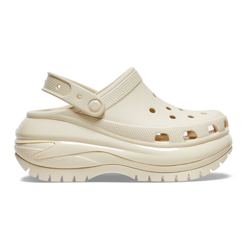 Сабо на високій платформі Crocs Classic Mega Crush Bone 37р (M5/W7) 23,2&ndash;24см 1683737259 фото