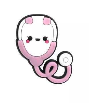 JIBBITZ Stethoscope Стетоскоп рожевий № 1005 JIB1005 фото