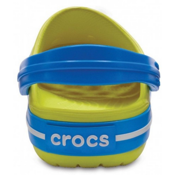 Сабо Crocs Crocband Kids' Clog Tennis Ball Green/Ocean 24р (C7) 13,2-14,0см 1589455263 фото