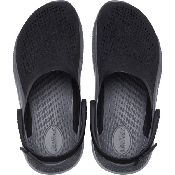 Сабо Crocs LiteRide 360 Clog Light Black/Slate Grey 37р (M5/W7) 23,2&ndash;24см 1649748866 фото